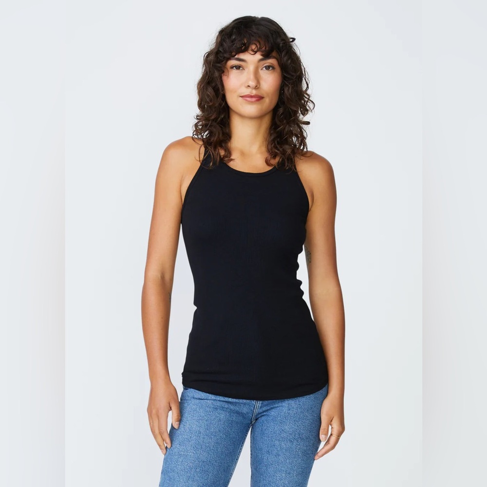 Stateside 2x1 Rib Racerback Tank - Picture 5 of 6